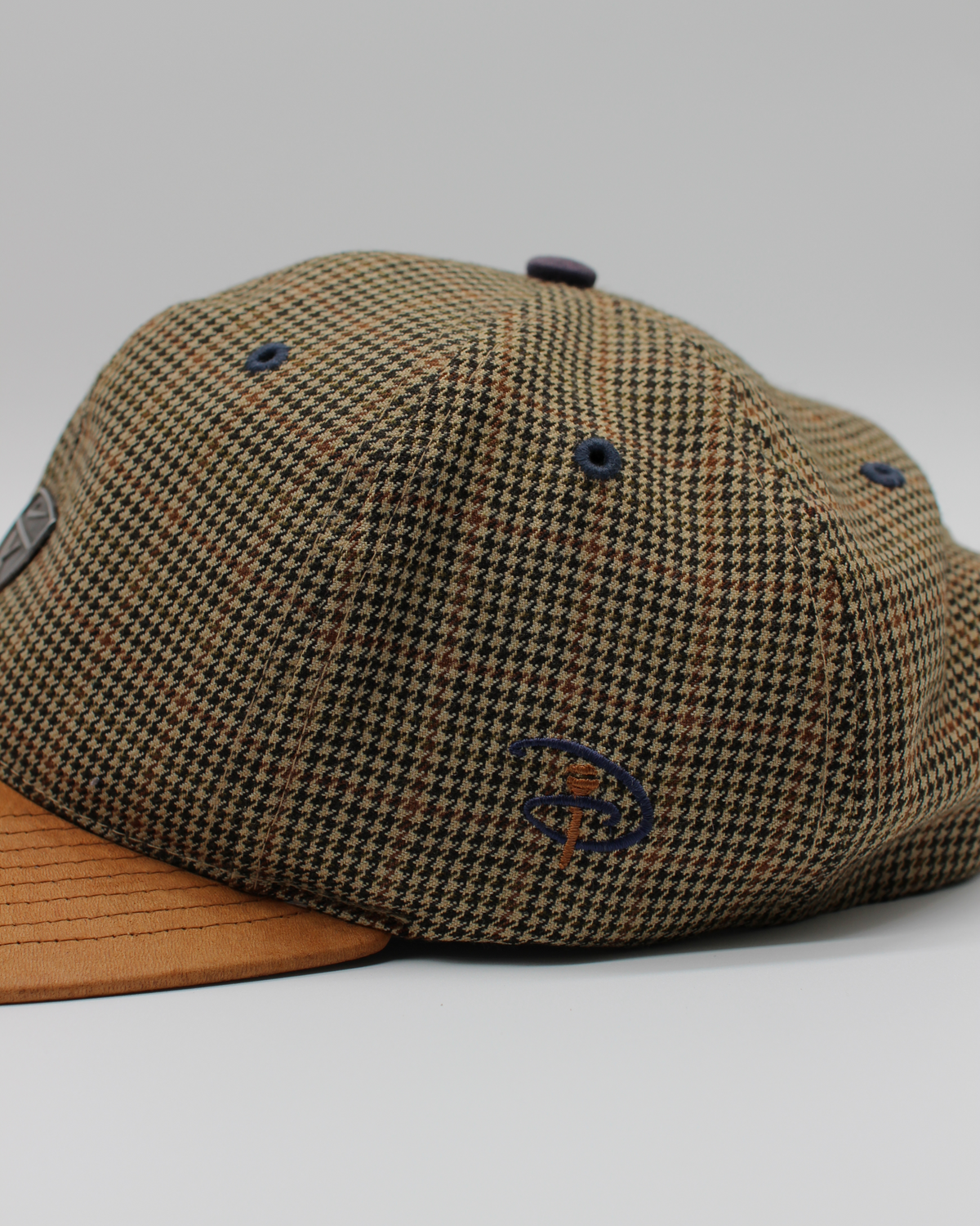 00s Nike Shield Logo Disney Brown Micropattern Cap
