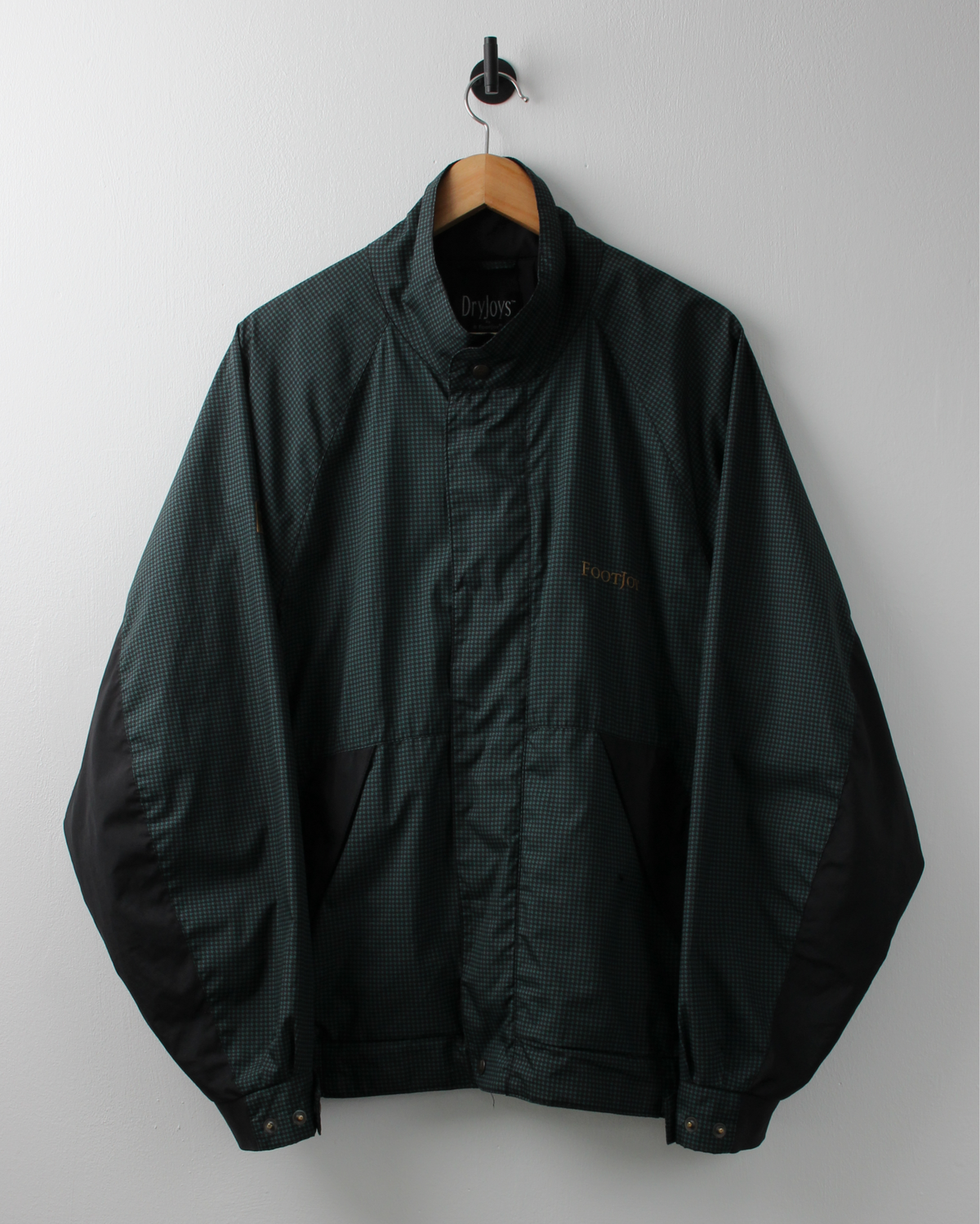 90s FootJoy Green & Black Full Zip Jacket (M)