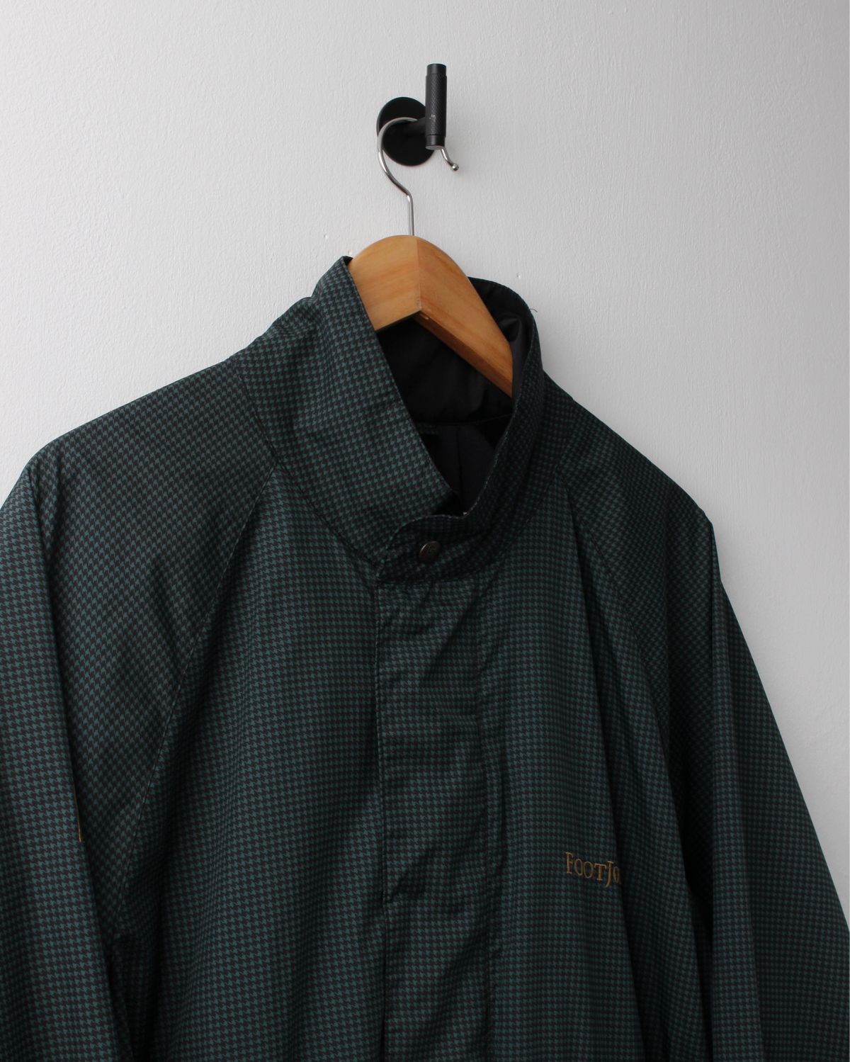 90s FootJoy Green & Black Full Zip Jacket (M)