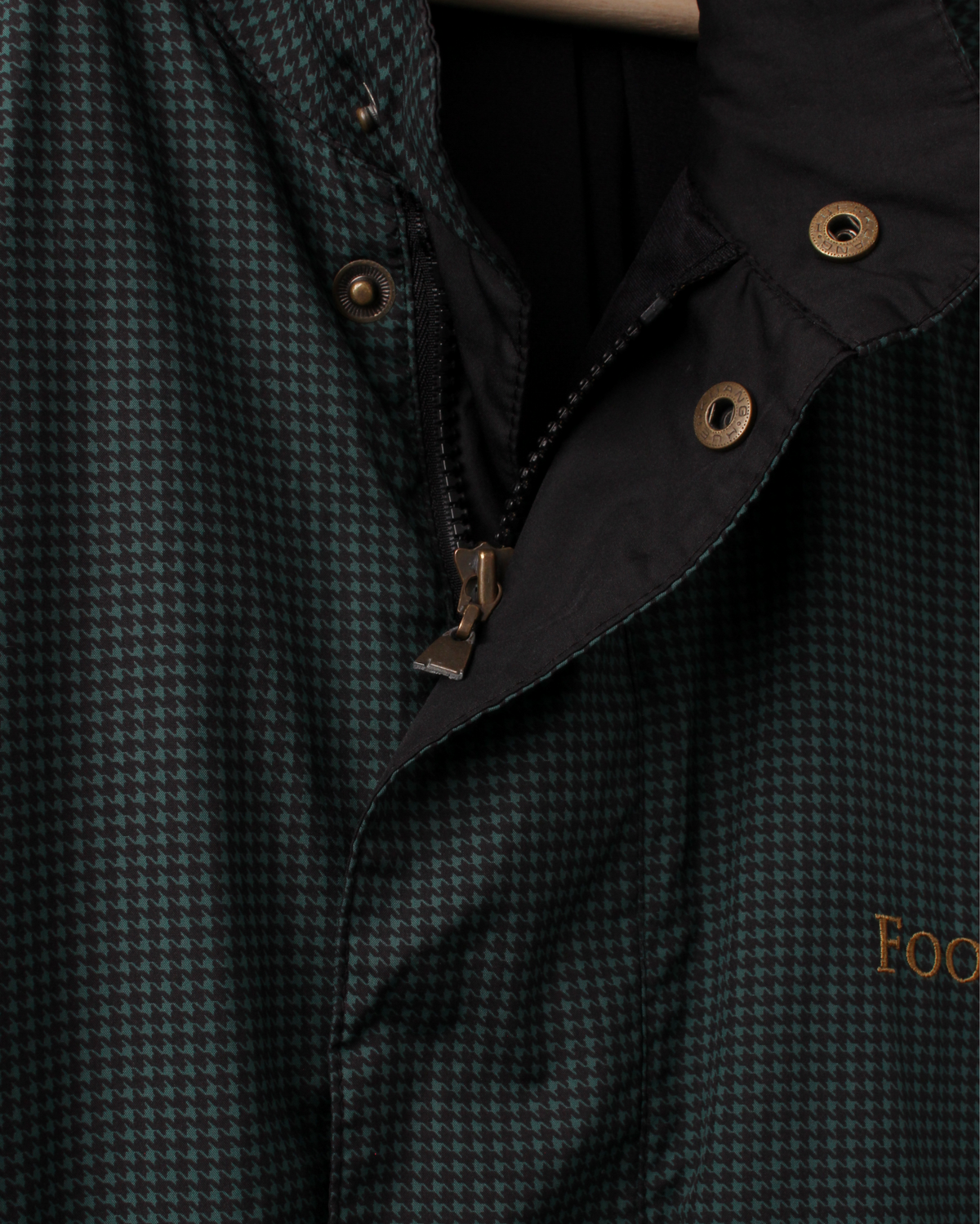 90s FootJoy Green & Black Full Zip Jacket (M)