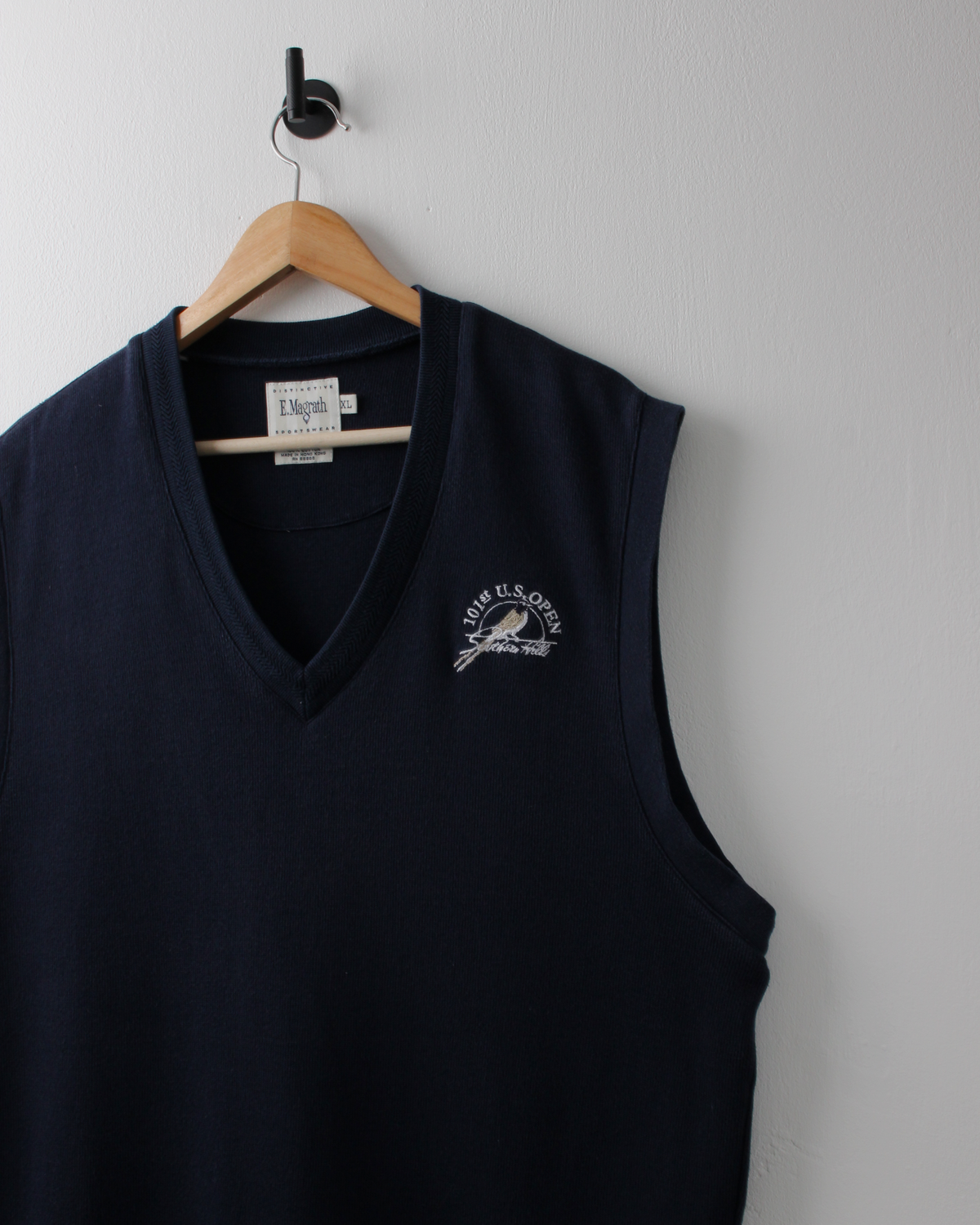 2001 US Open Southern Hills Navy Golf Vest (XL)