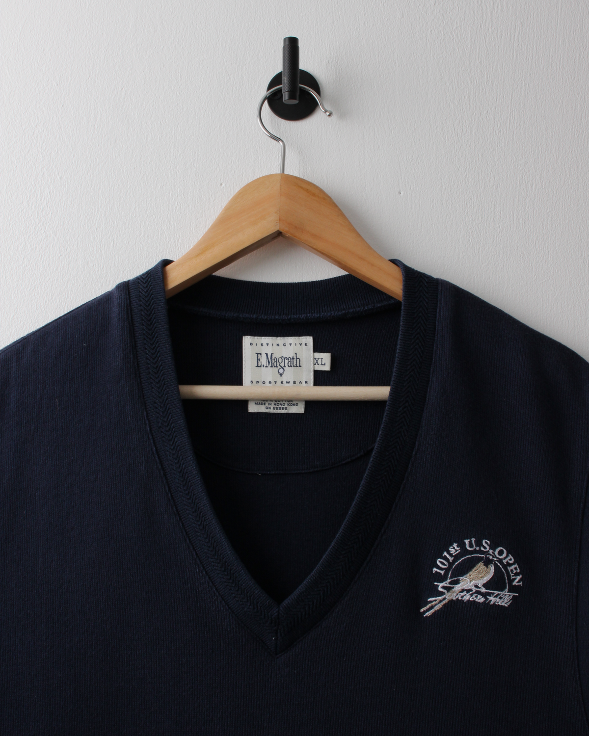 2001 US Open Southern Hills Navy Golf Vest (XL)