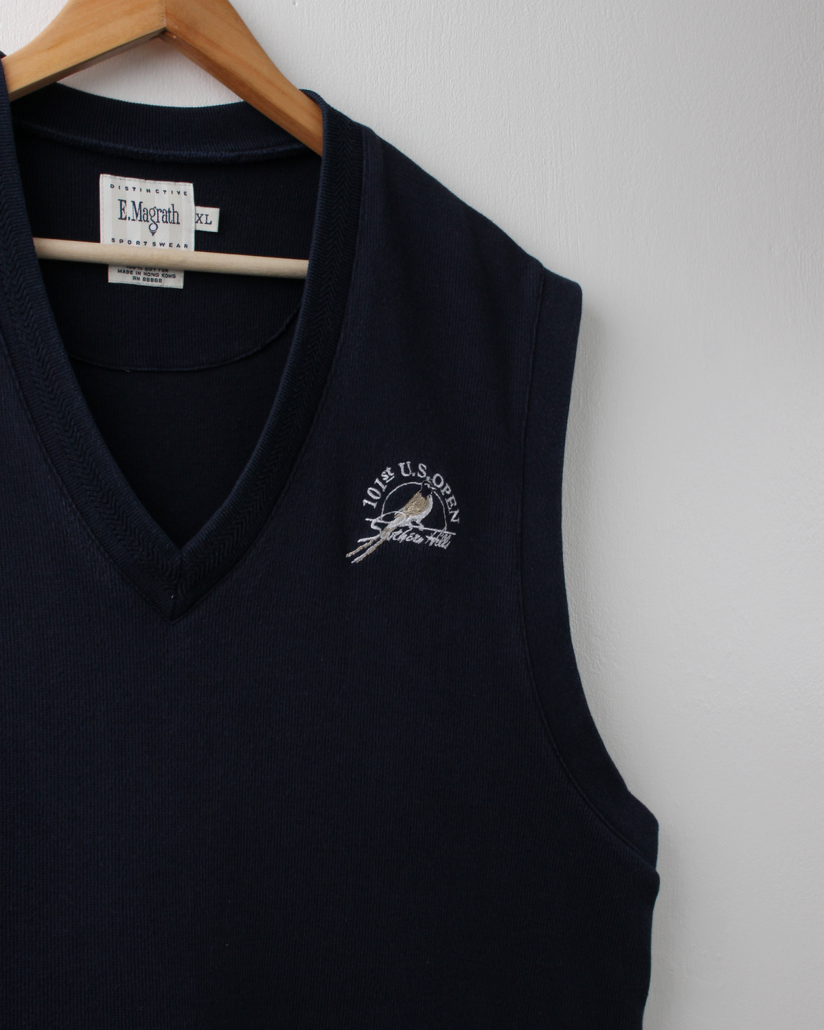 2001 US Open Southern Hills Navy Golf Vest (XL)
