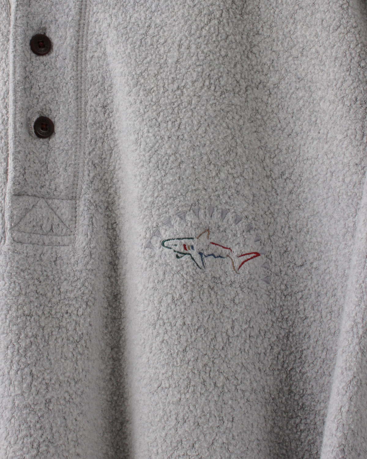 90s Greg Norman Textured Long Sleeve Polo (L)