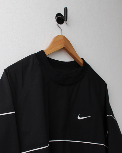 90s Nike Yin Yang Tiger Woods Black & White Windbreaker (M)