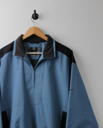 00s Nike Shield Blue & Black Storm-Fit Jacket (L)