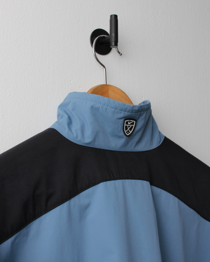 00s Nike Shield Blue & Black Storm-Fit Jacket (L)
