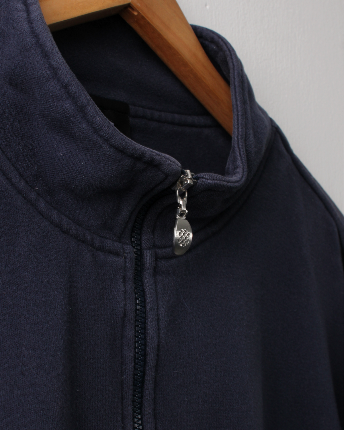 00s Nike Shield Logo Navy Quarter Zip Sweatshirt (M)
