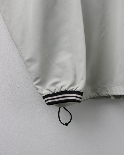 00s Nike Cream Quarter Zip Lightweight Windbreaker (XL)
