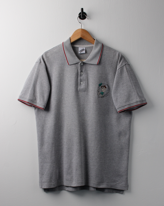 90s Warner Bros Tasmanian Devil Graphic Polo (S)