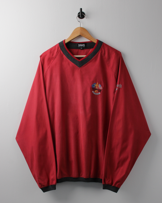 2001 Ryder Cup Ashworth Red Windbreaker (L)