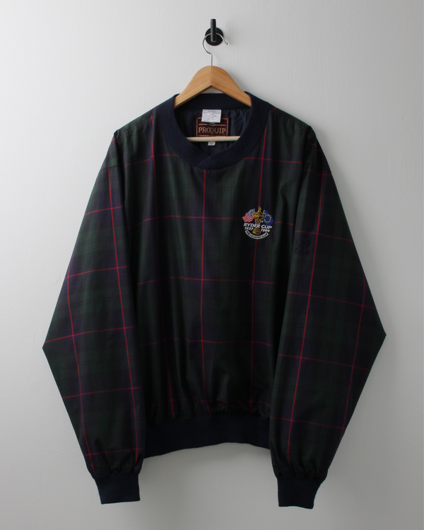 ‘99 Ryder Cup The Country Club Plaid Windbreaker (XL)