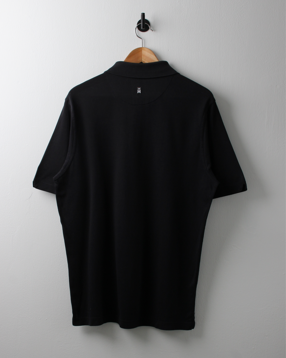 00s Nike Tiger Woods Shield Logo Black Polo (M)