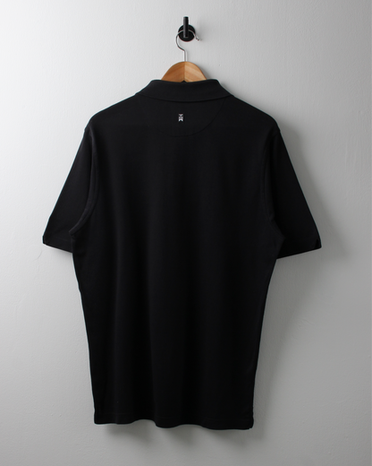 00s Nike Tiger Woods Shield Logo Black Polo (M)