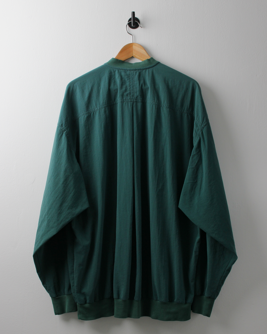 90s Nike Green Buttoned Windbreaker (XL)