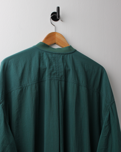 90s Nike Green Buttoned Windbreaker (XL)