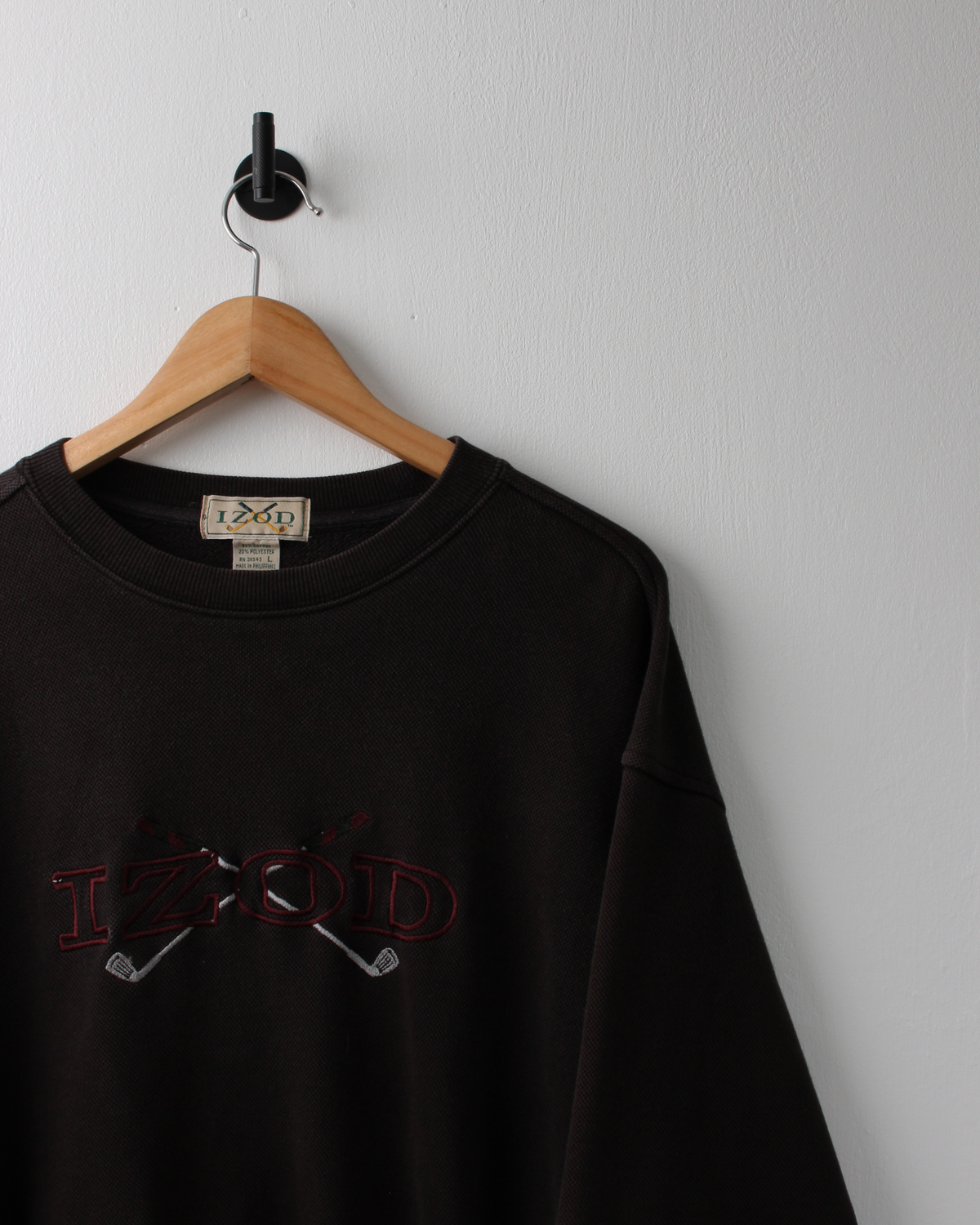 90s IZOD Graphic Sweatshirt (L)