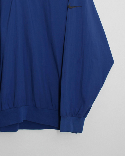 90s Nike TPC Sawgrass Blue Buttoned Windbreaker (L)