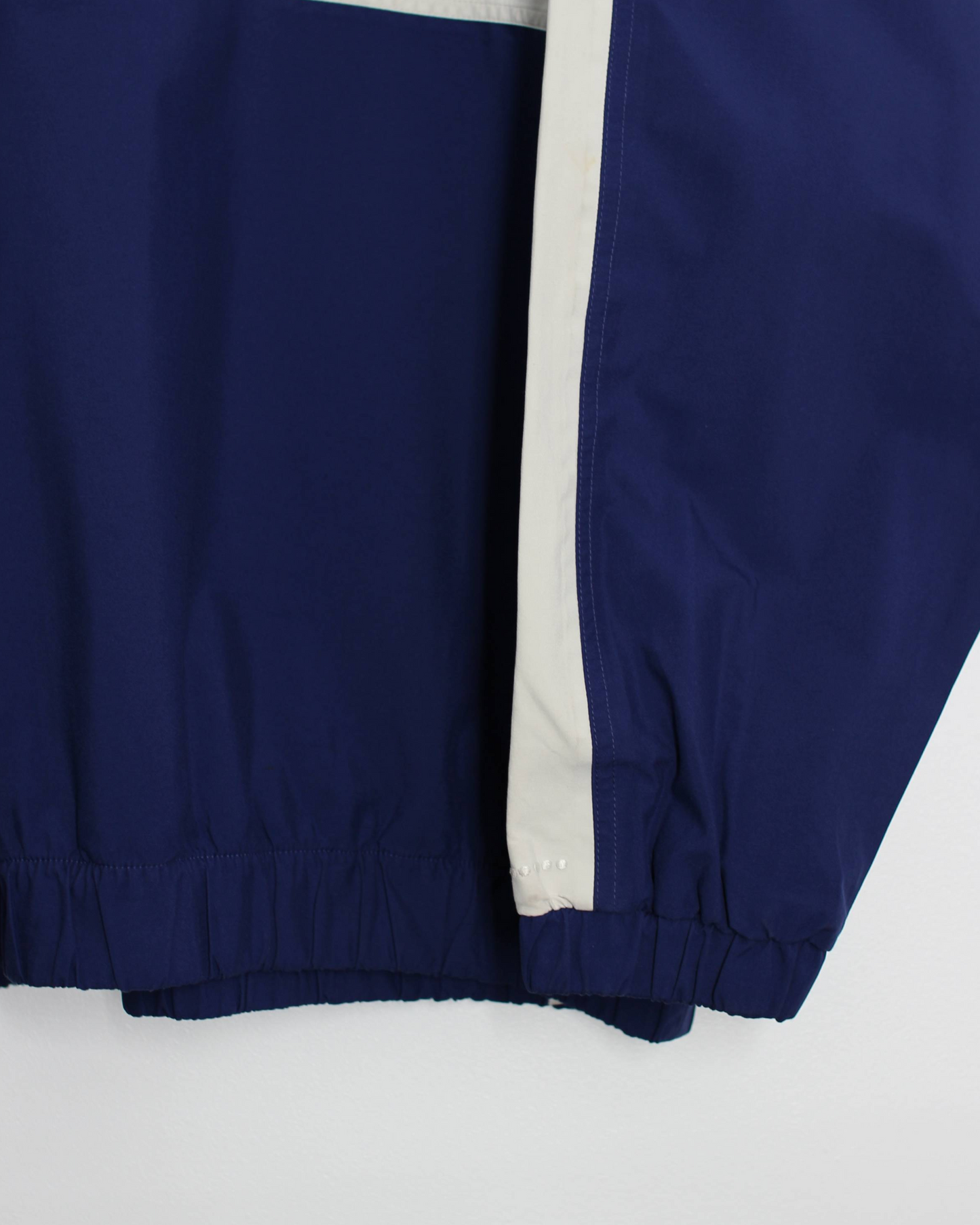 90s Nike Yin-Yang Navy Quarter Zip Windbreaker (XXL)