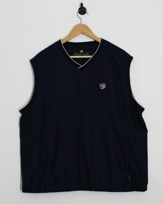 00s Wilson Staff Navy Golf Vest (L)