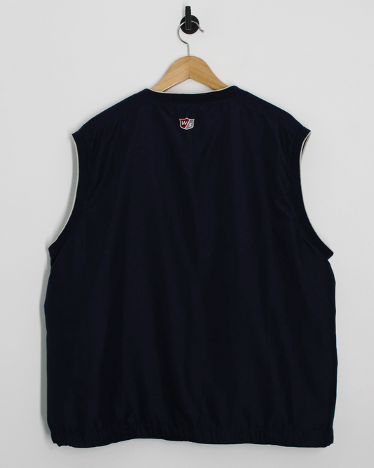 00s Wilson Staff Navy Golf Vest (L)