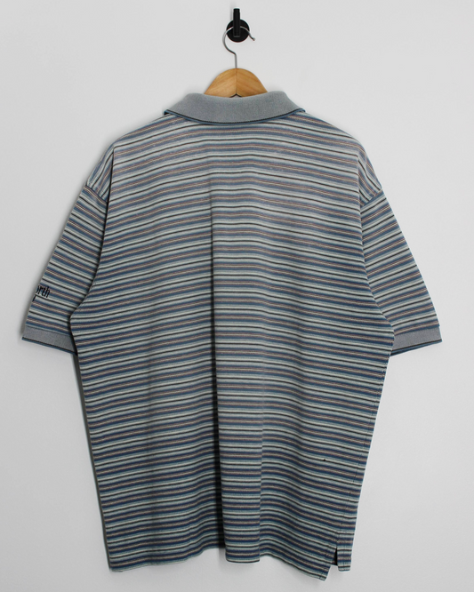 1997 Open Royal Troon Ashworth Blue Polo-Shirt (XL)