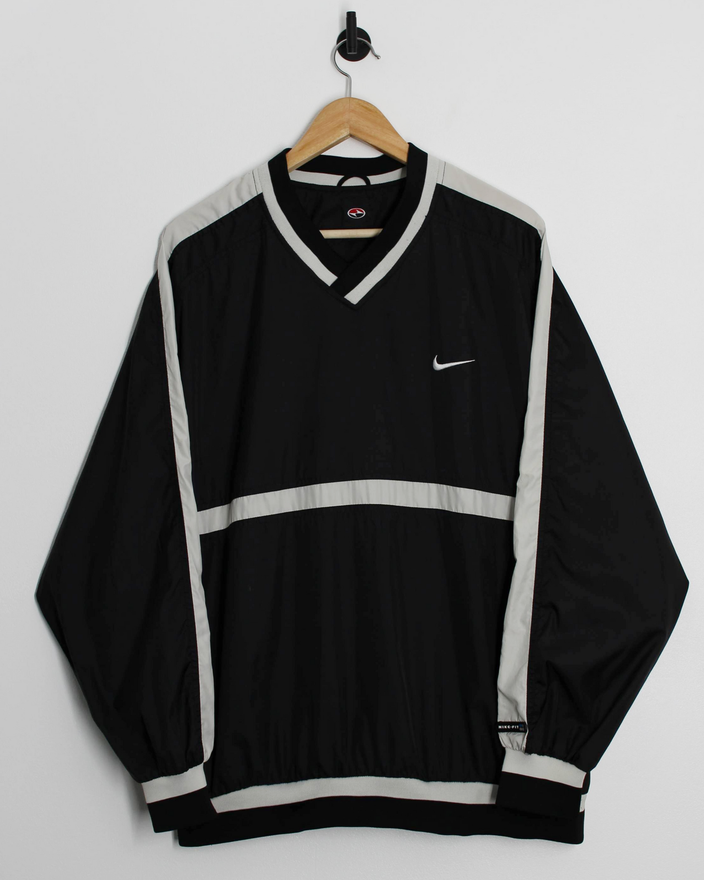 90s Nike Yin Yang Black/White Windbreaker (M)
