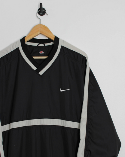 90s Nike Yin Yang Black/White Windbreaker (M)