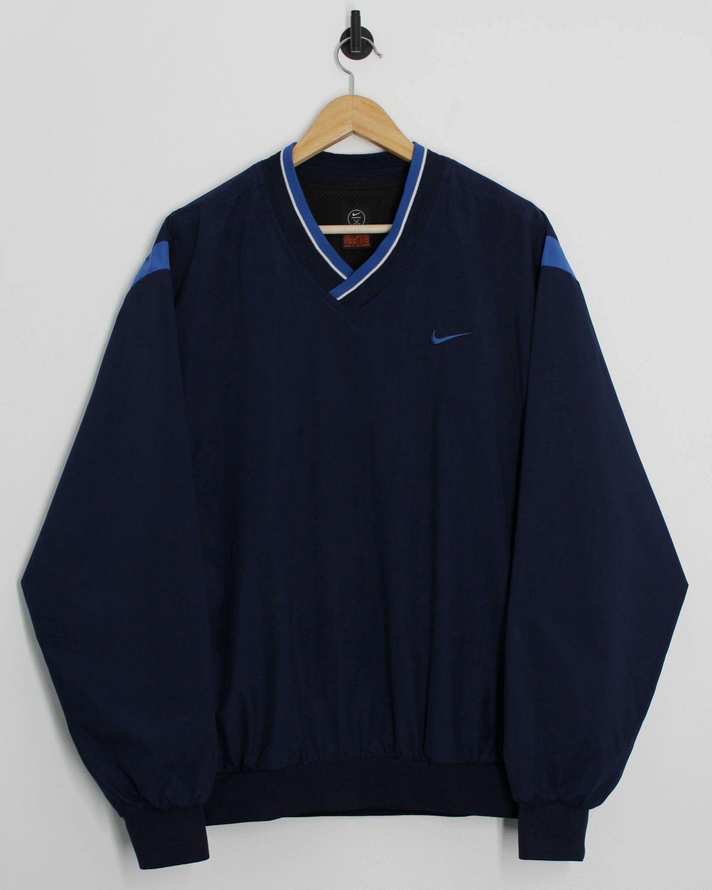 00s Nike Navy/Blue Windbreaker Pullover (L)