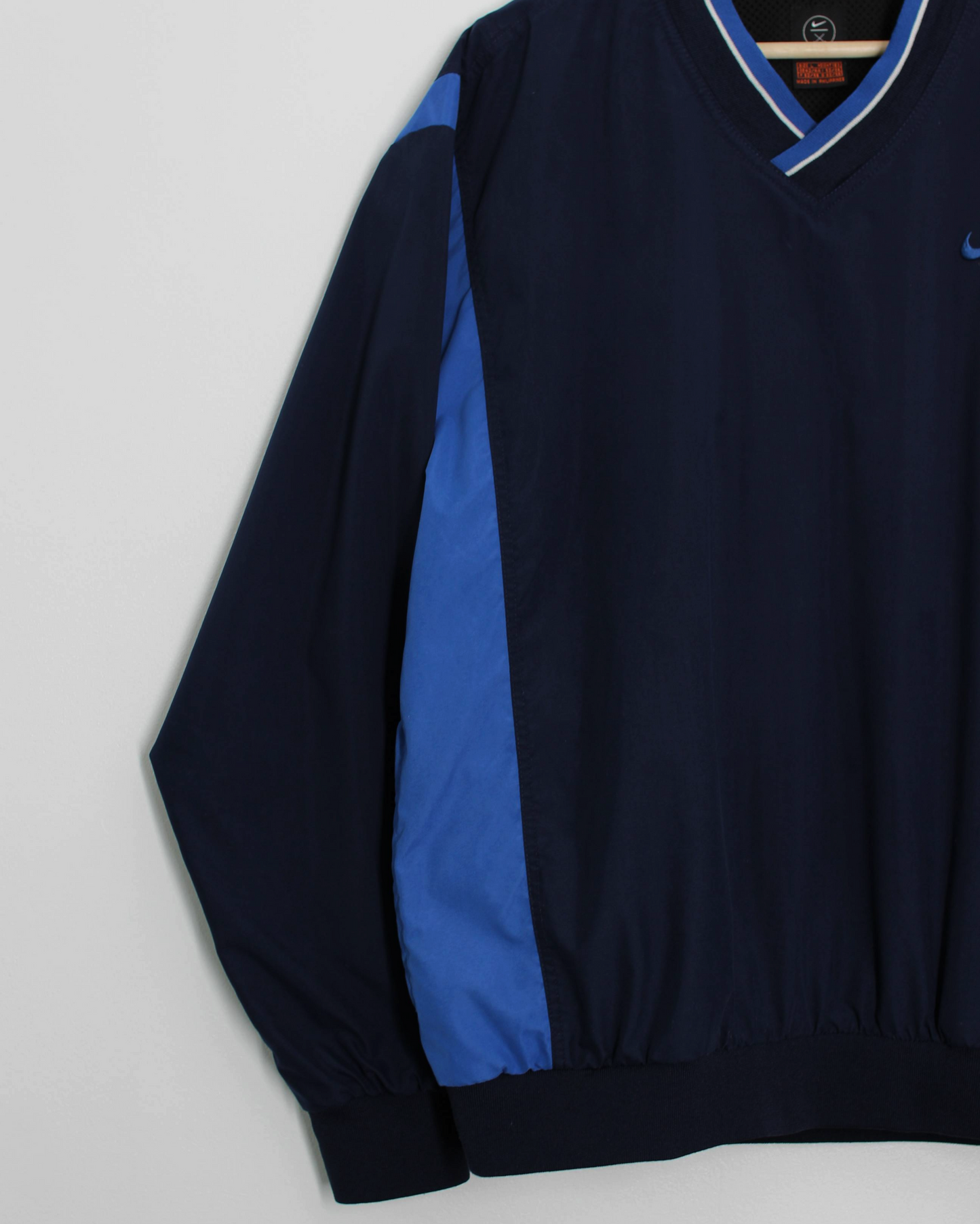 00s Nike Navy/Blue Windbreaker Pullover (L)