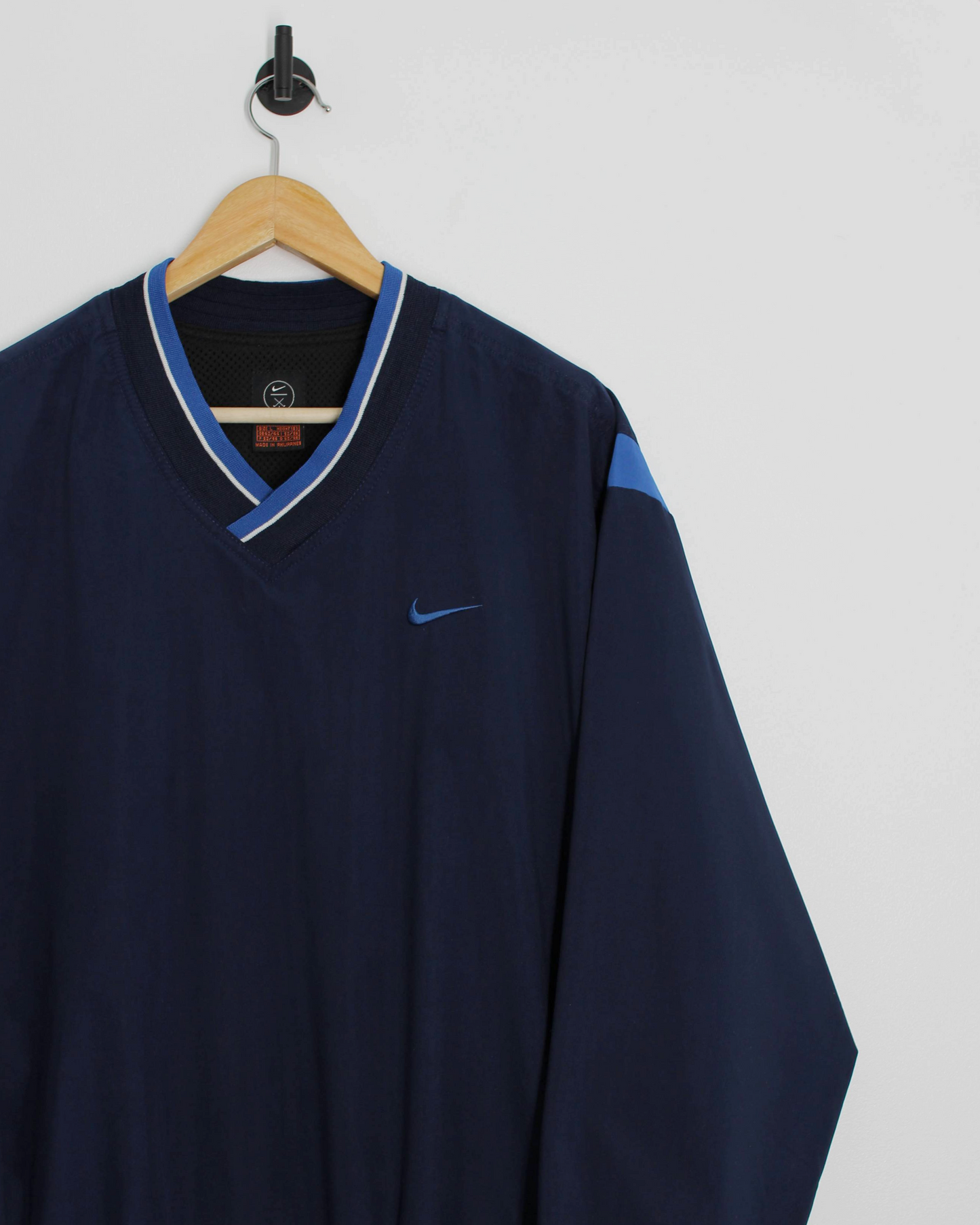 00s Nike Navy/Blue Windbreaker Pullover (L)