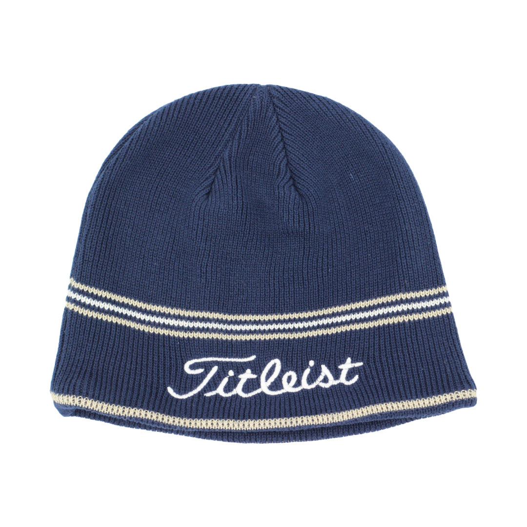 Titleist Navy/White Golf Beanie Hat