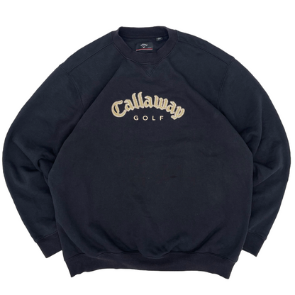 Callaway Black Crewneck Jumper (L)