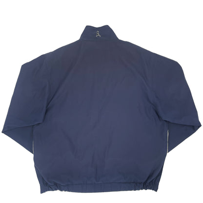 Ping Navy/Beige Quarter Zip Windbreaker (L)