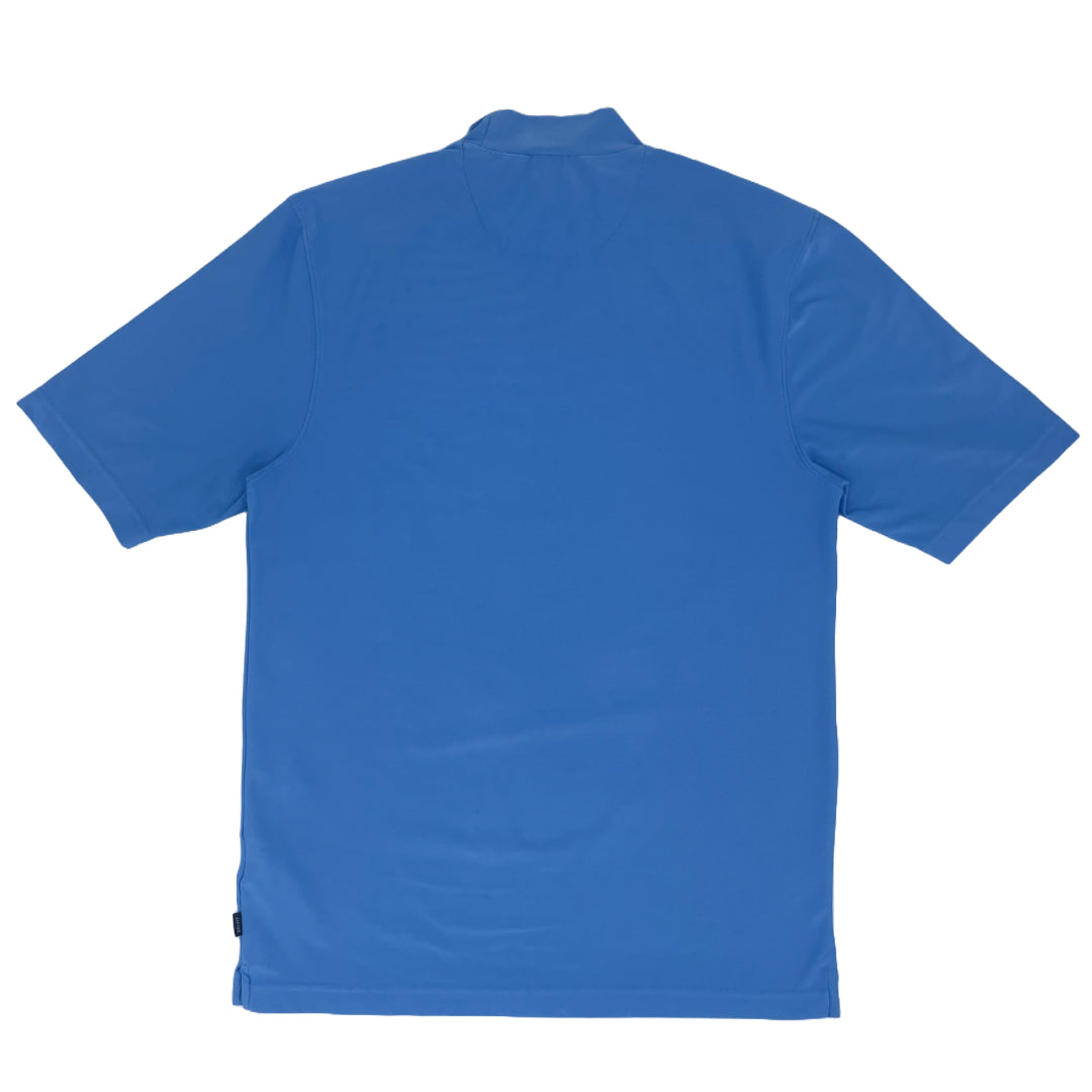 Nike Light Blue Mock Neck Golf Top (M)