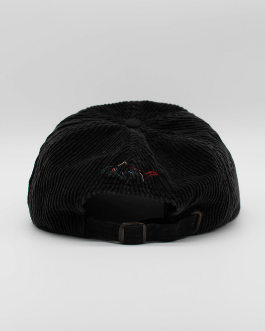 90s Greg Norman Corduroy Black Cap