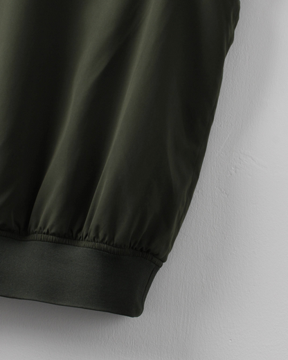 90s Cabelas Green Windbreaker Golf Vest (M)