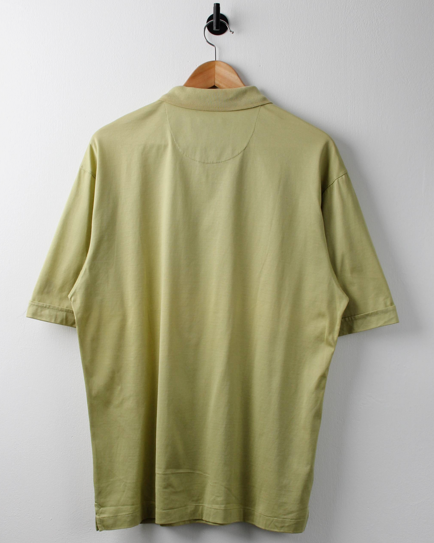 00s Nike Tiger Woods Shield Logo Lime Green Polo (S)
