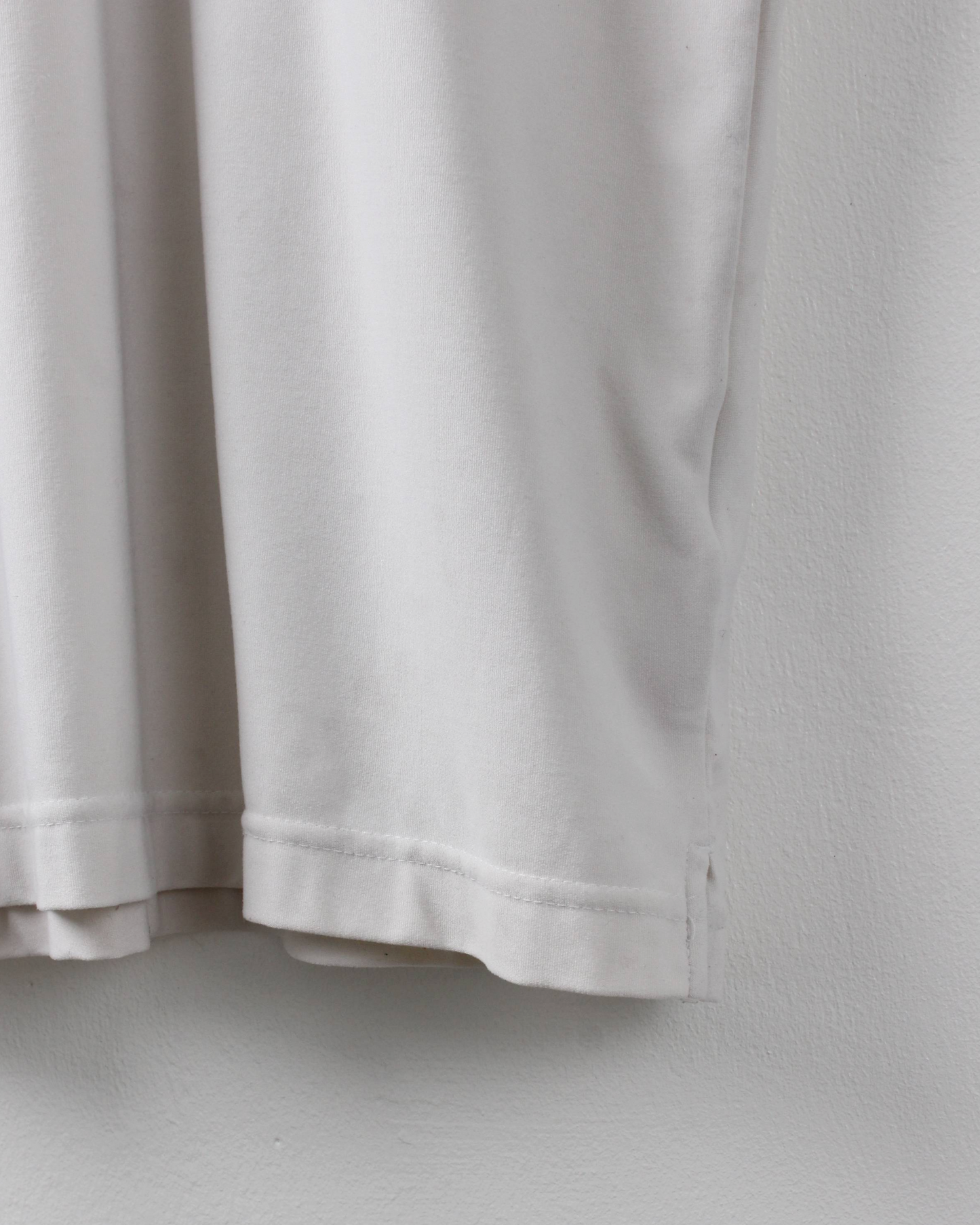 00s Nike Dri-Fit White Mock Neck Golf Top (L)