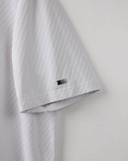 00s Nike Tiger Woods White Textured Polo (L)