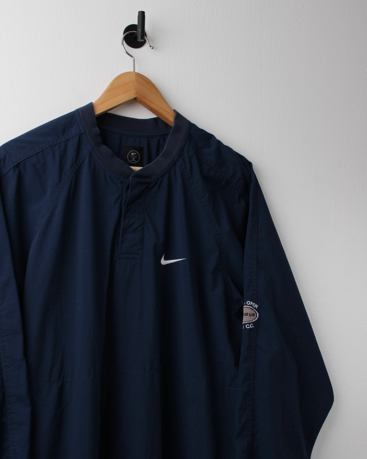 90s Nike Tour Knoxville Open Navy Buttoned Windbreaker (L)