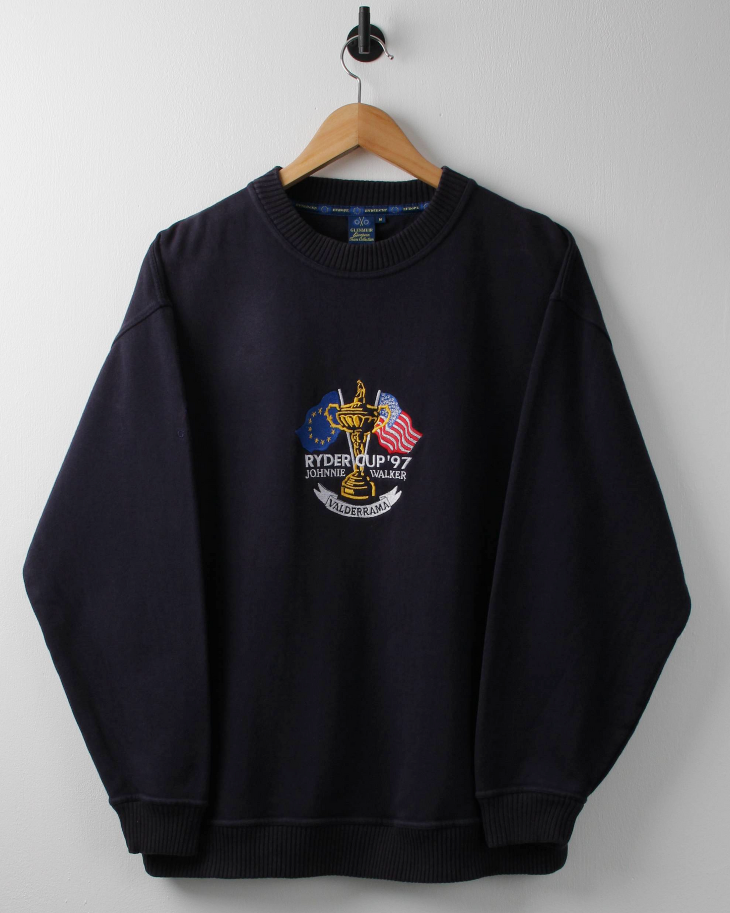 ‘97 Ryder Cup Valderrama Glenmuir Navy Sweatshirt (M)