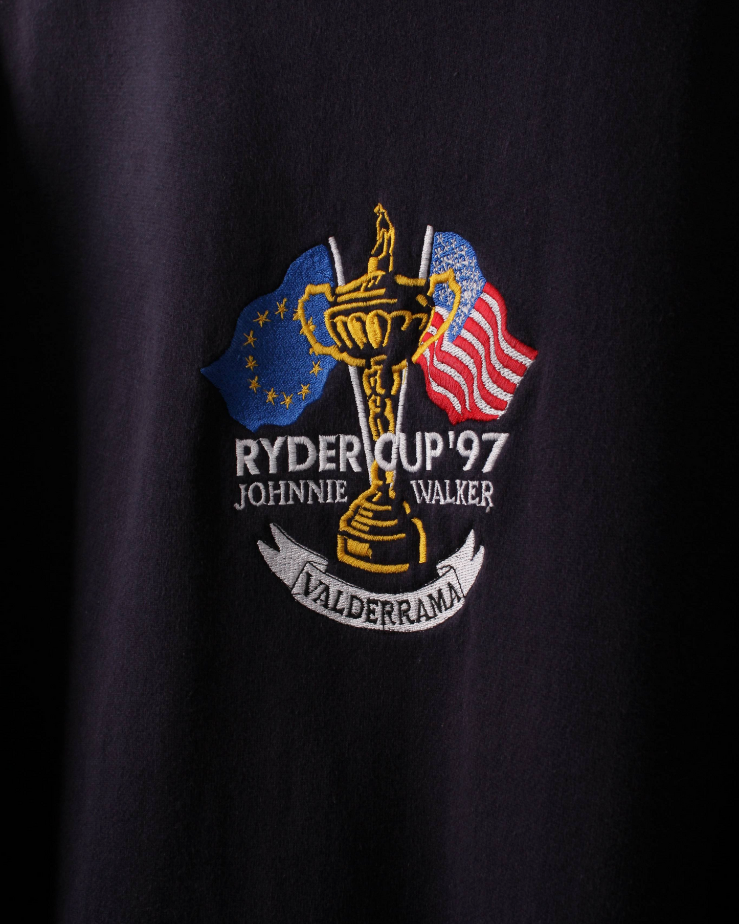 ‘97 Ryder Cup Valderrama Glenmuir Navy Sweatshirt (M)