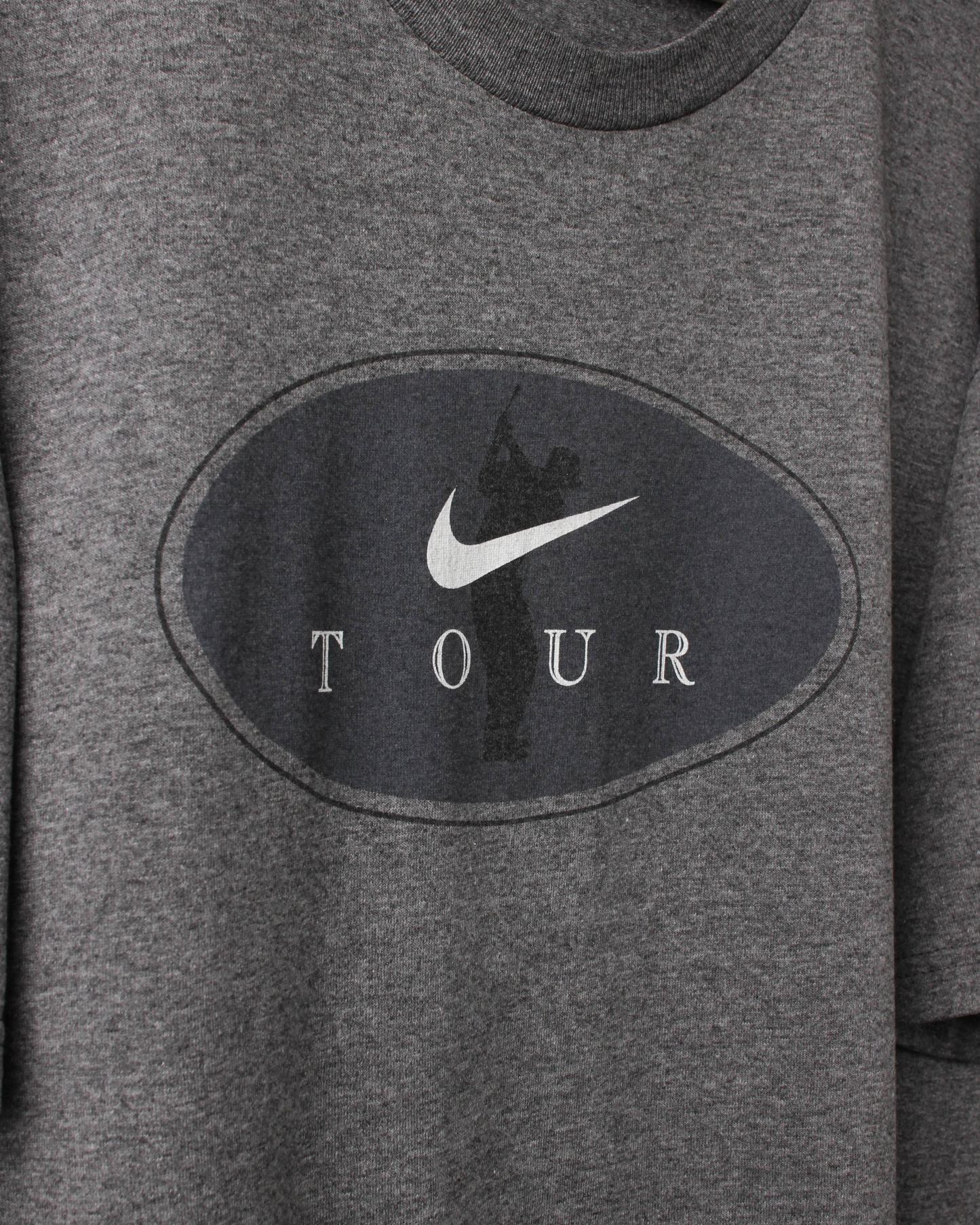 90s Nike Tour Grey Graphic Tee (L)