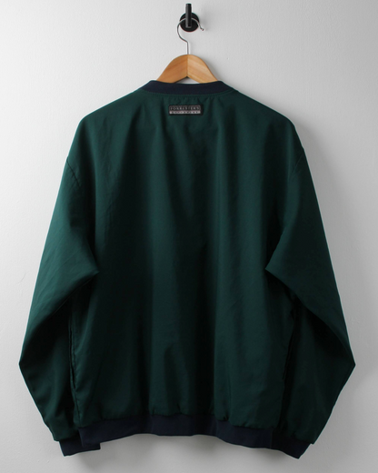 90s Forresters Plaid Tartan & Green Reversible Windbreaker (M)