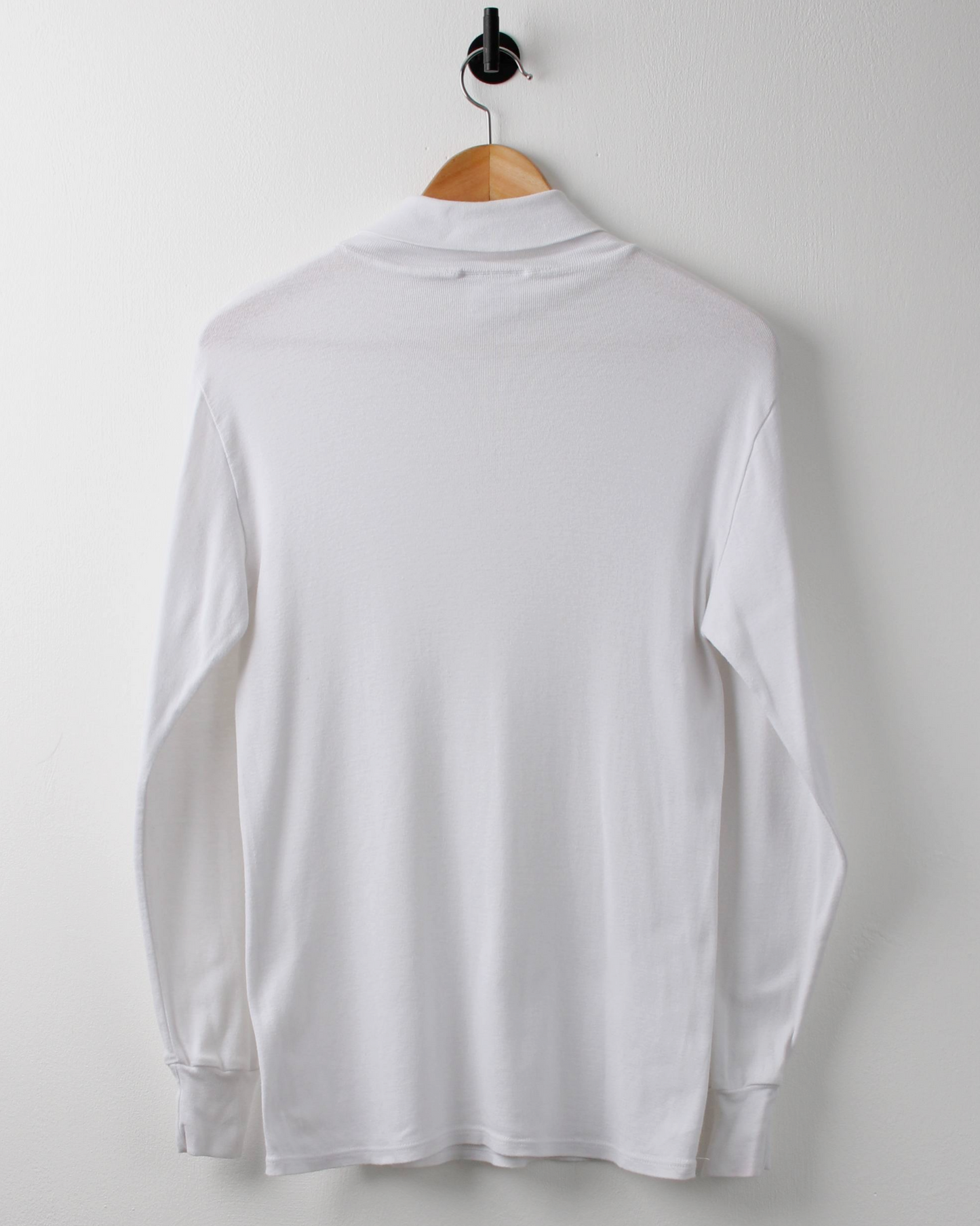 90s Pringle Faldo Collection White Long Sleeve Turtle Neck (M)