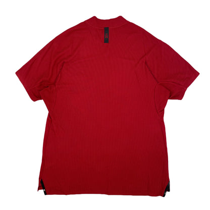 Nike Tiger Woods Red Mock Neck Golf Top (L)