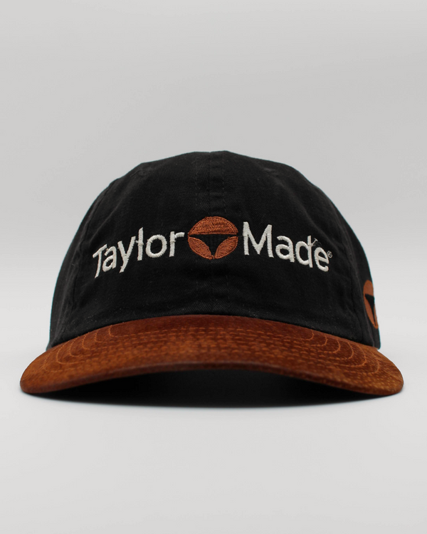 90s TaylorMade Spellout Suede Cap