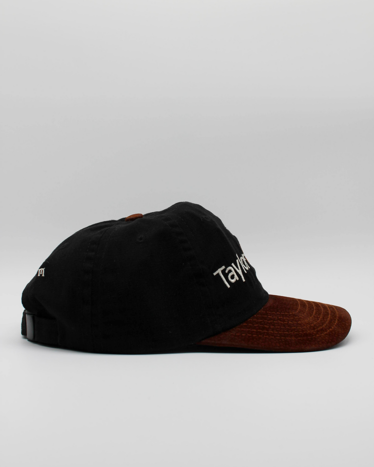 90s TaylorMade Spellout Suede Cap