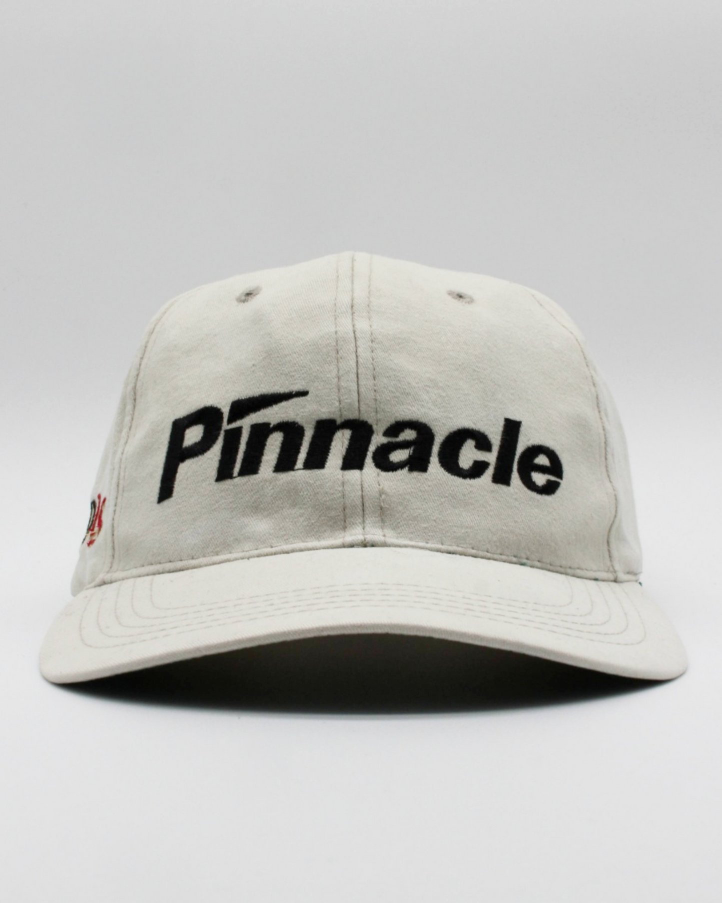90s Pinnacle Gold LS White Cap